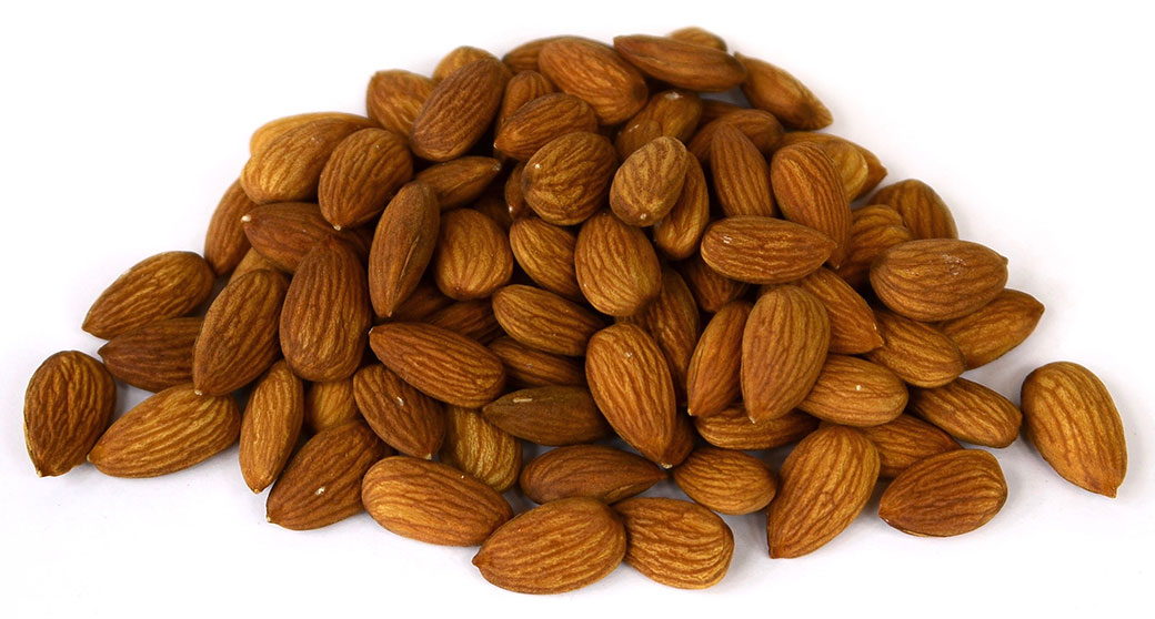 Unpasteurized almonds shop